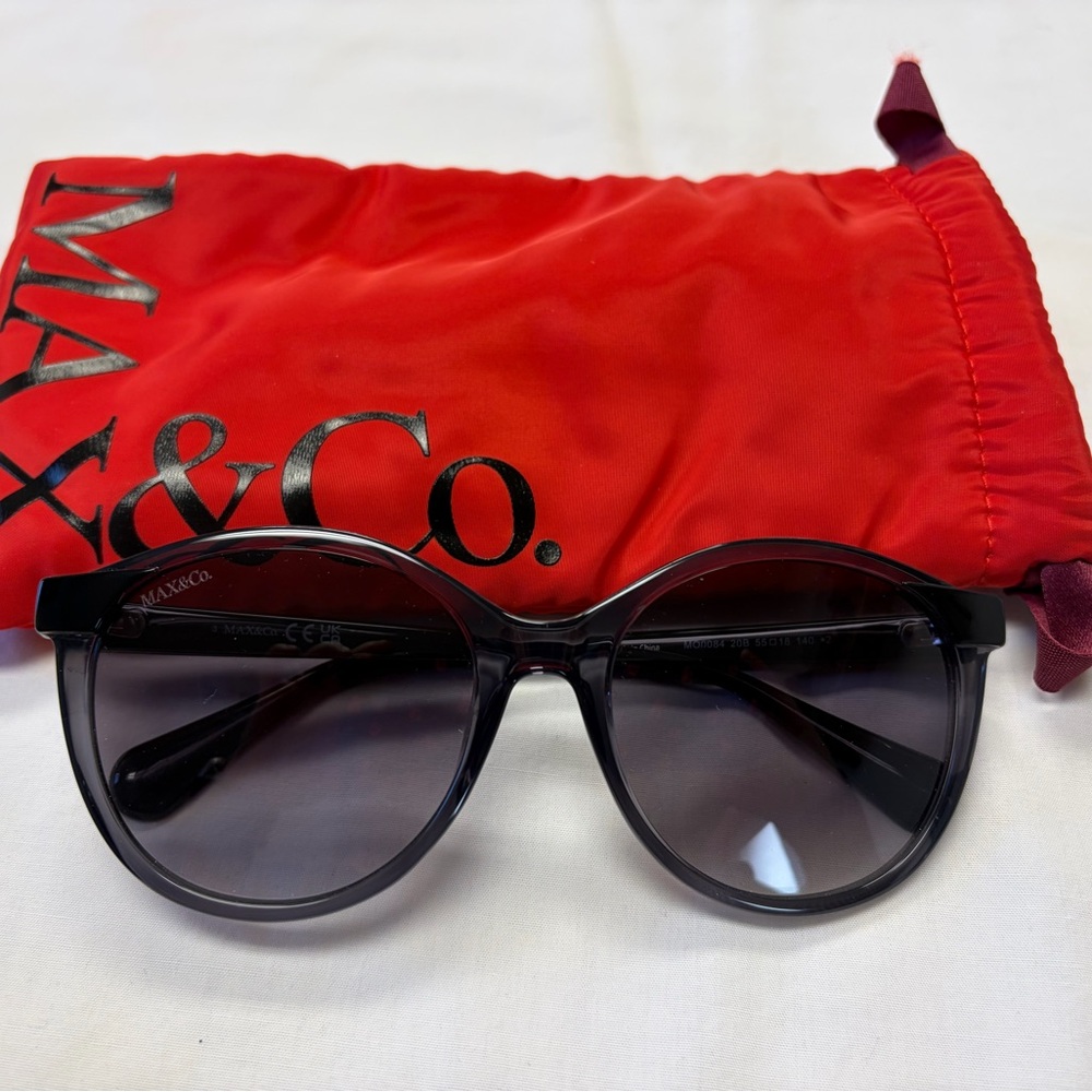 Max & Co. Dark Gray Sunglasses